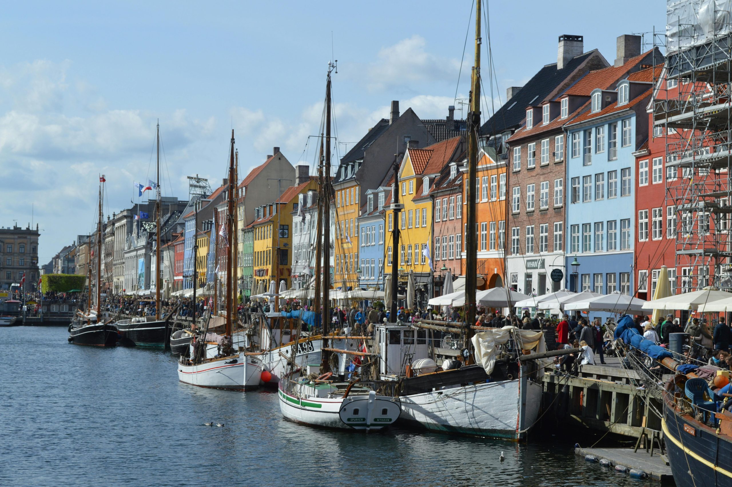 Study_in_Denmark_from-Nepal-Colorful_Nyhavn_Waterfront 