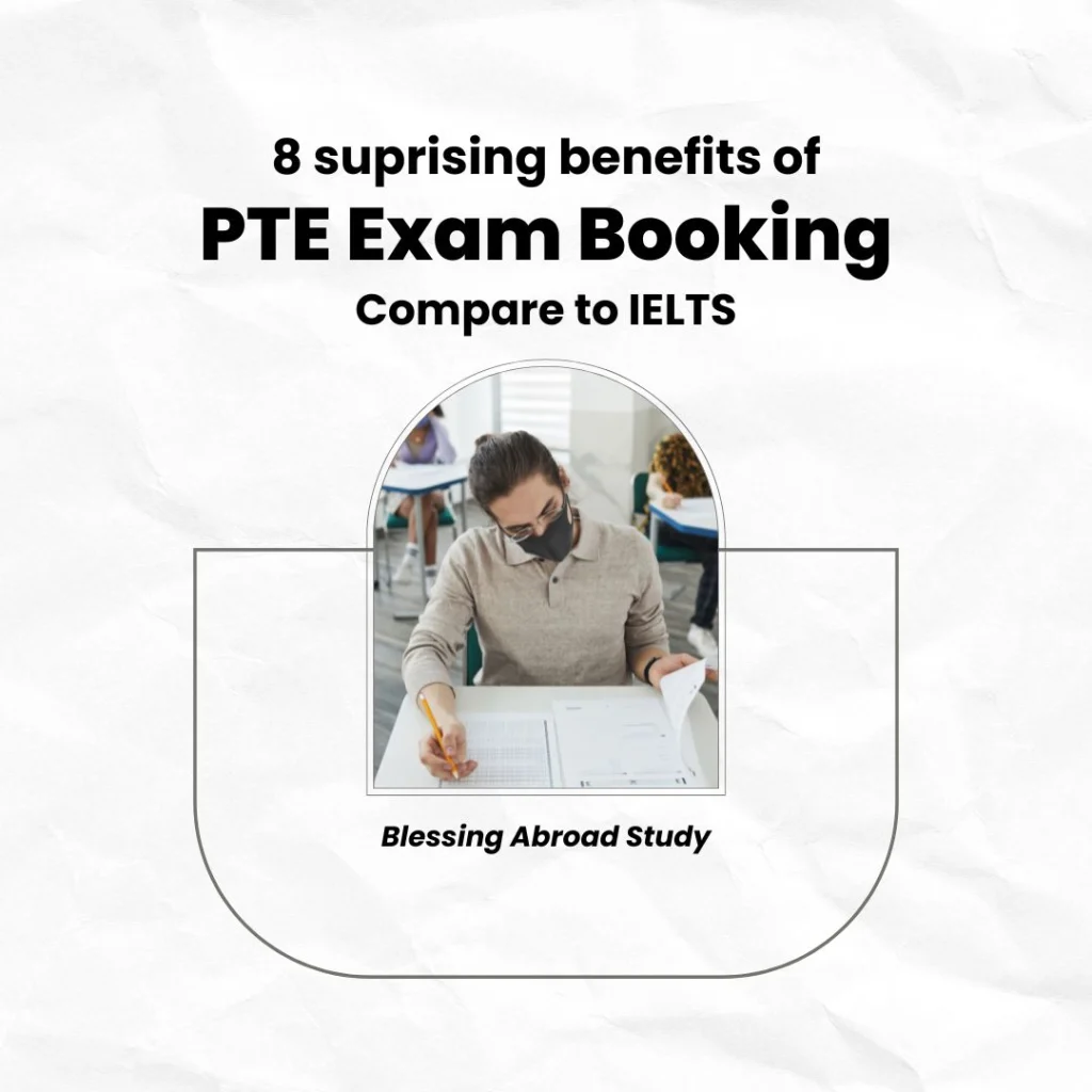 pte exam booking comapred to ielts