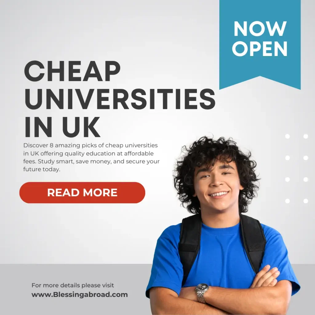 Cheap Universities in UK