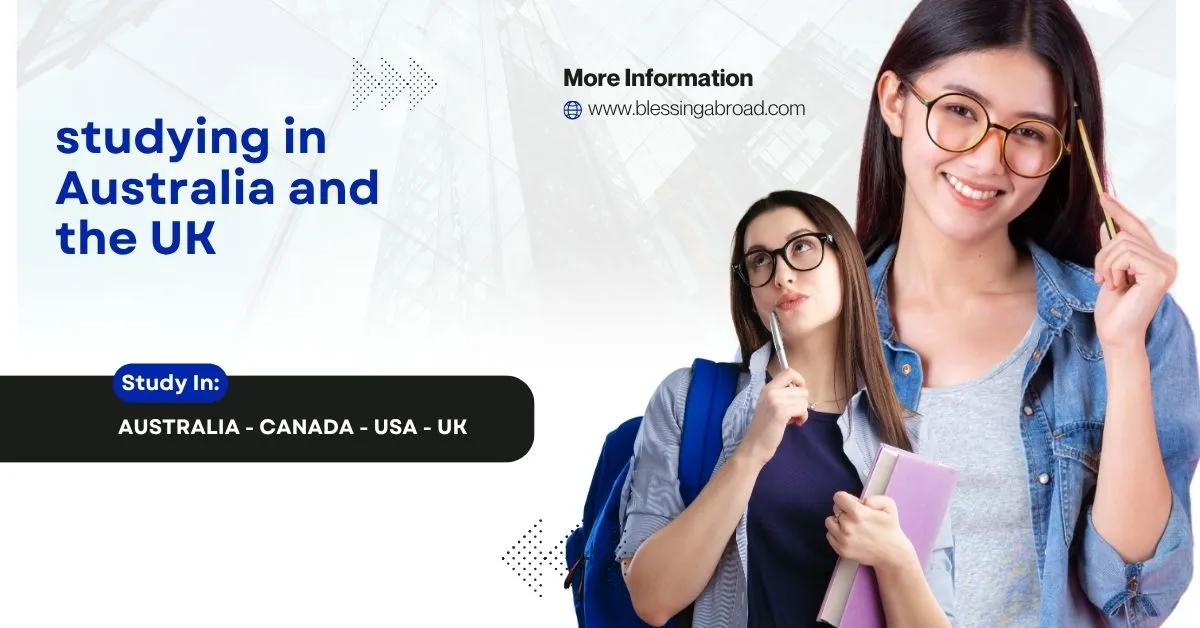 studying in Australia and the UK